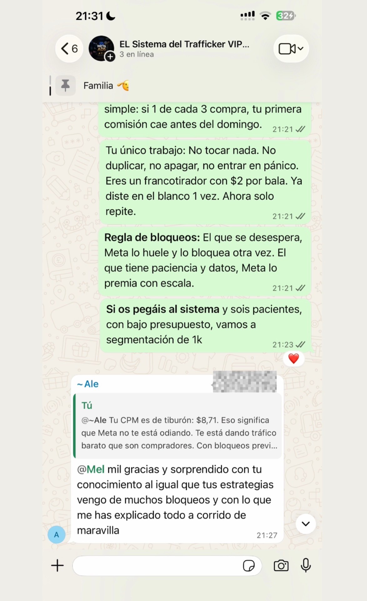 Testimonio de Ale
